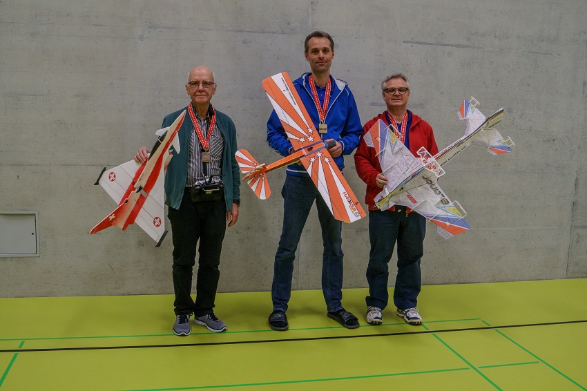 Offene Elektroflug-Schweizermeisterschaft im Rahmen des Pfäffiker Halleflüge 2018