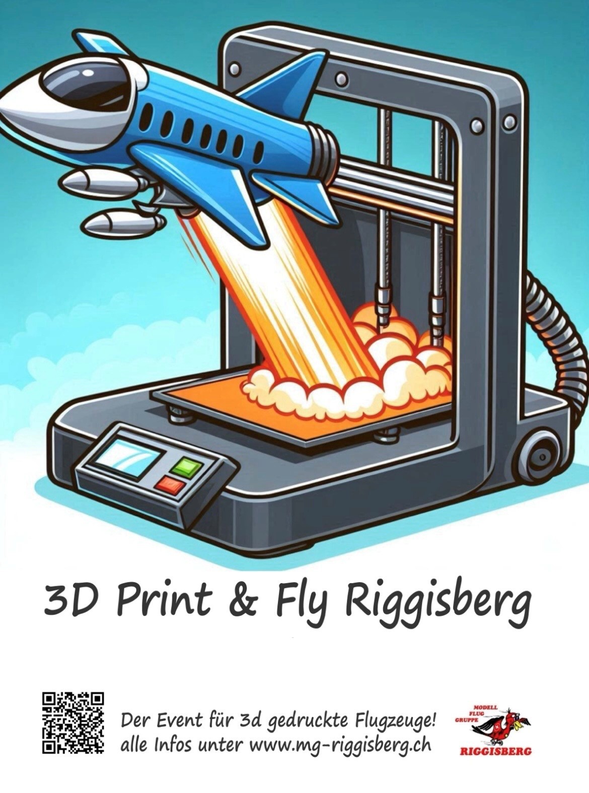 3D Print & Fly Riggisberg