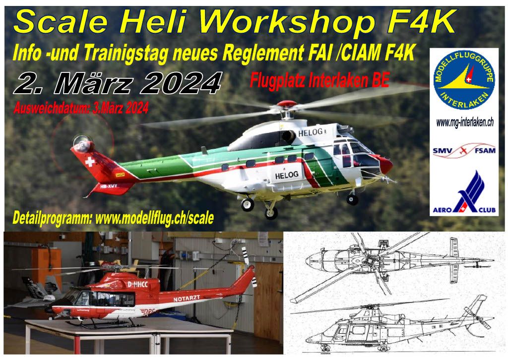 Heli Scale F4K Workshop 2024